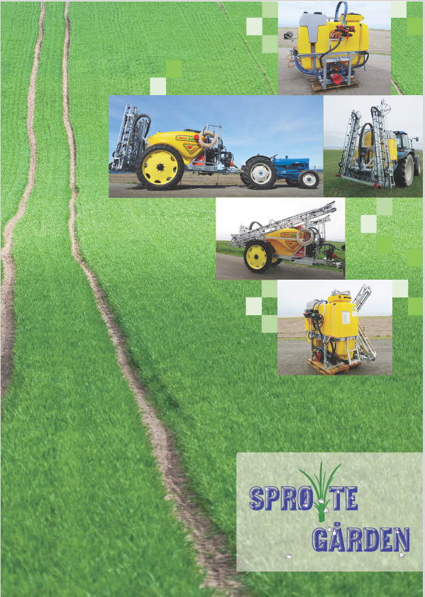 SG åkersprøyte brosjyre