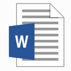 word icon