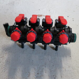 1717-9 Bomventil 4 uttak m/liketrykk T5