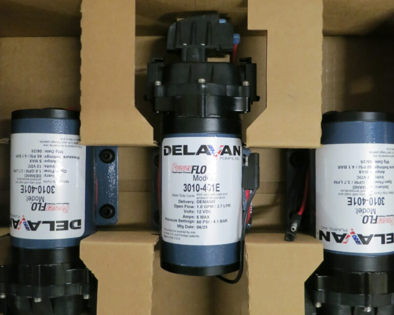 Delavan 12V pumpe 3.7 l/min QD